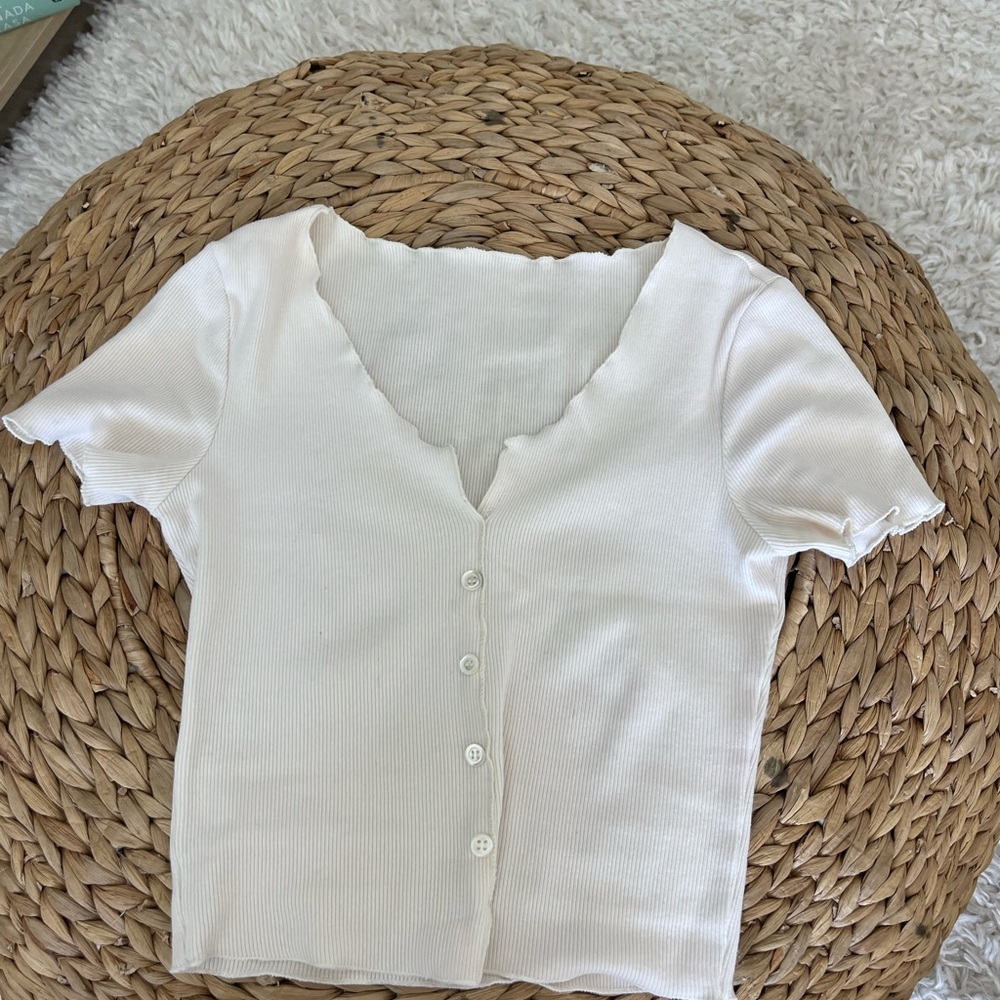 Zara White Top